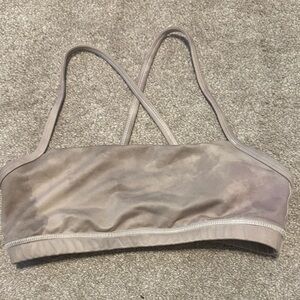 Fleo Beige Sports Bra